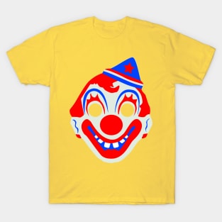 Vintage Halloween Clown Mask T-Shirt